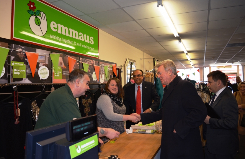 MPs visit Emmaus