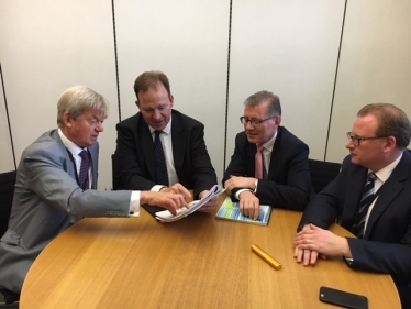 David Tredinnick meets Roads Minister