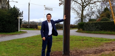 Telegraph pole